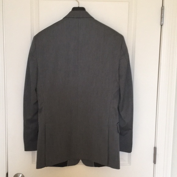 Marc Ecko 2 button Slim Fit Solid Gray Suit. - Picture 4 of 5